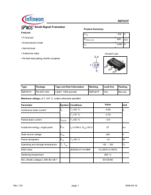 BSP321P image