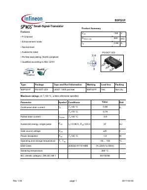 BSP321P image