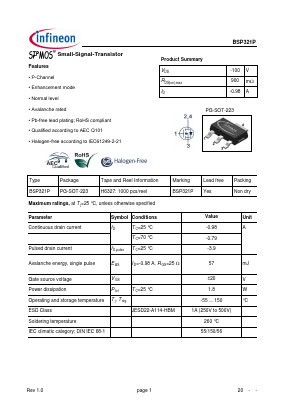 BSP321P image