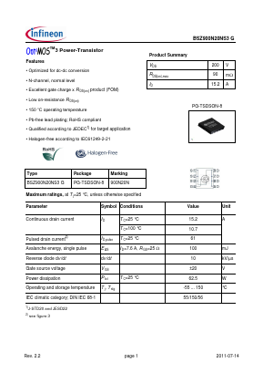 BSZ900N20NS3G image