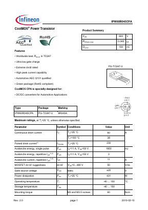 IPW60R045CPA image