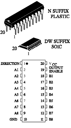 IN74AC245 image