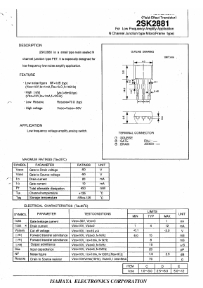 2SK2881 image