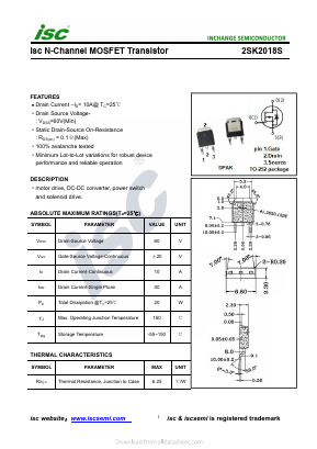 2SK2018S image