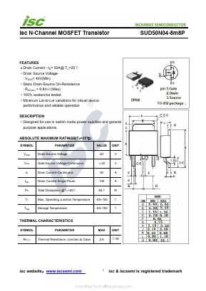 SUD50N04-8M8P image