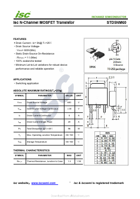 STD5NM60 image