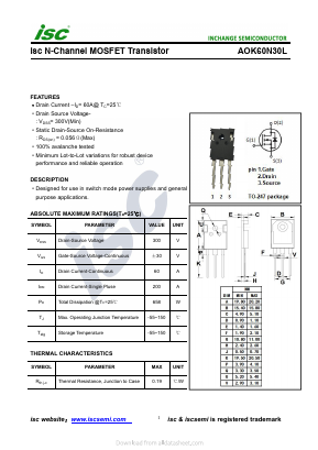 AOK60N30L image