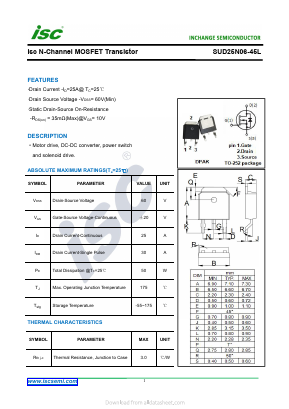 SUD25N06-45L image