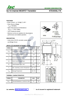 NTD3055L170 image