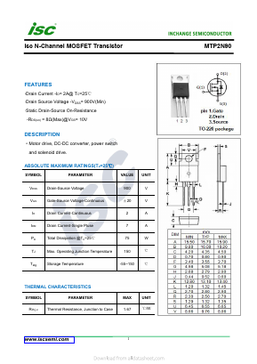 MTP2N90 image