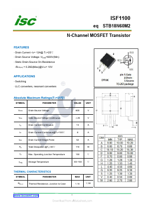 STB18N60M2 image