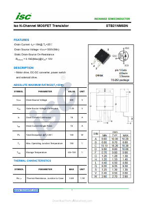 STB21NM50N image