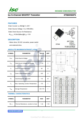 STB60N55F3 image