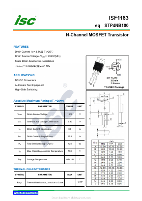 STP4NB100 image