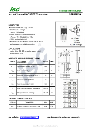 STP4N150 image