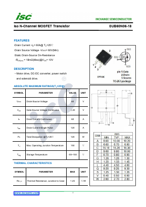 SUB60N06-18 image