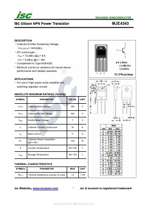 MJE4340 image