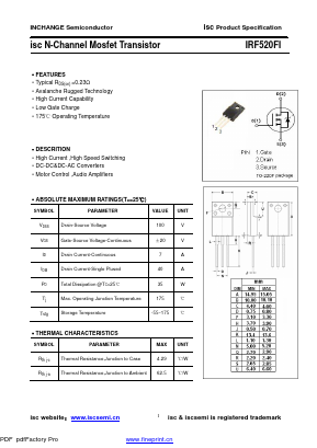 IRF520FI image