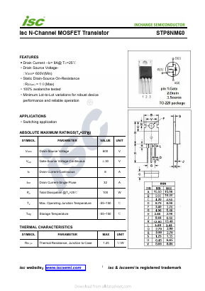 STP8NM60 image