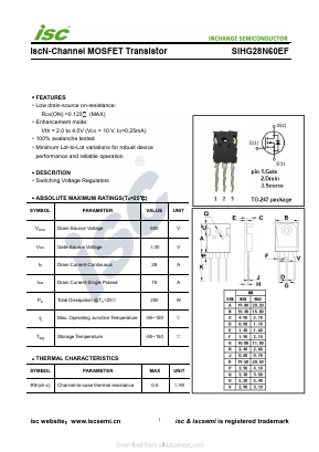 SIHG28N60EF image
