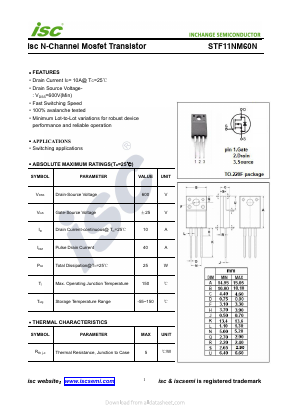 STF11NM60N image