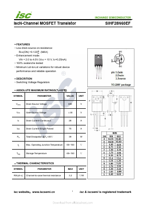SIHF28N60EF image