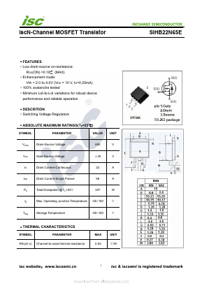 SIHB22N65E image