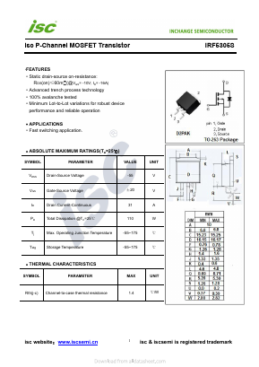 IRF5305S image