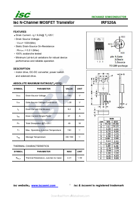 IRF520A image