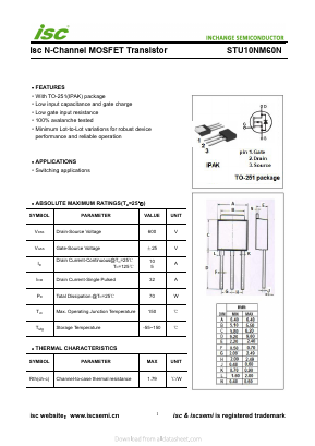STU10NM60N image
