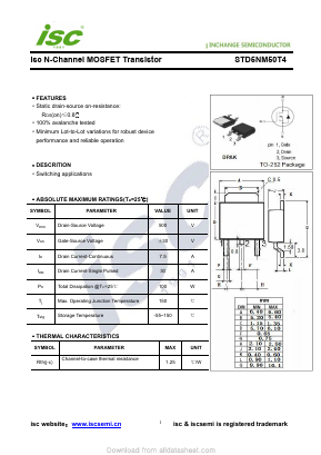 STD5NM50T4 image