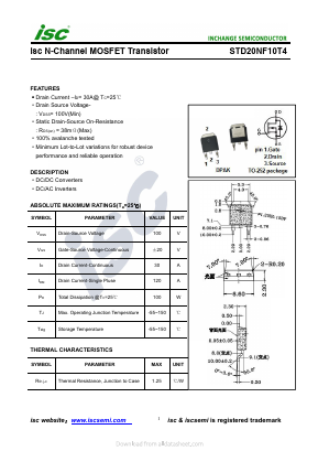 STD20NF10T4 image