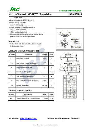 SSM20N45 image