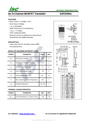 SSP2N90A image