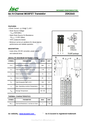 2SK2643 image