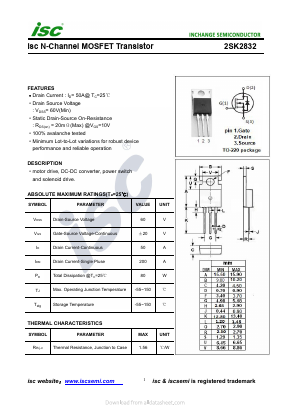 2SK2832 image