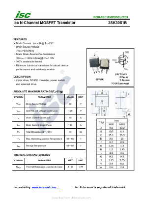 2SK3051B image