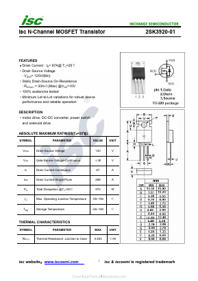 2SK3920-01 image