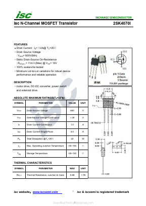 2SK4070I image