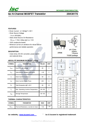 2SK3817S image