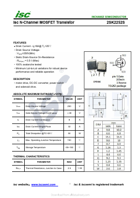 2SK2252S image