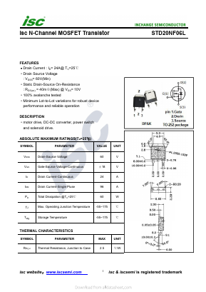 STD20NF06L image