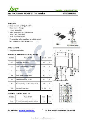 STD7NM60N image