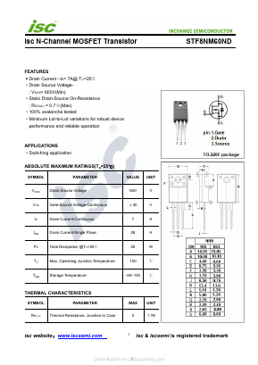 STF8NM60ND image