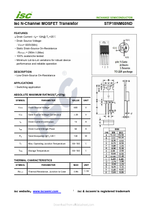 STP18NM60ND image