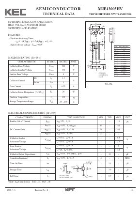 MJE13003HV image