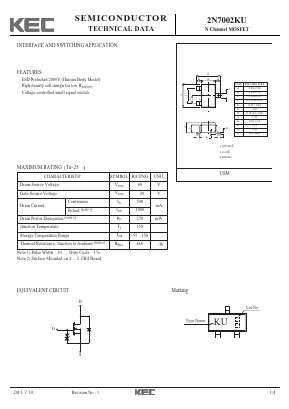 2N7002KU image