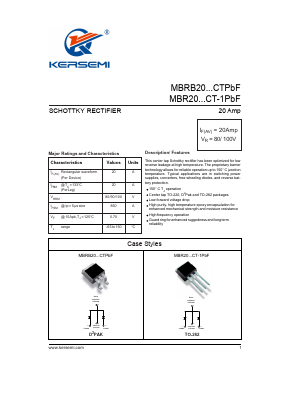 MBR2080CTPBF image