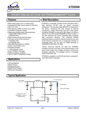 KTD2500 image