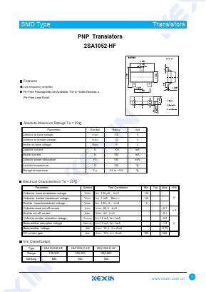 2SA1052-HF image
